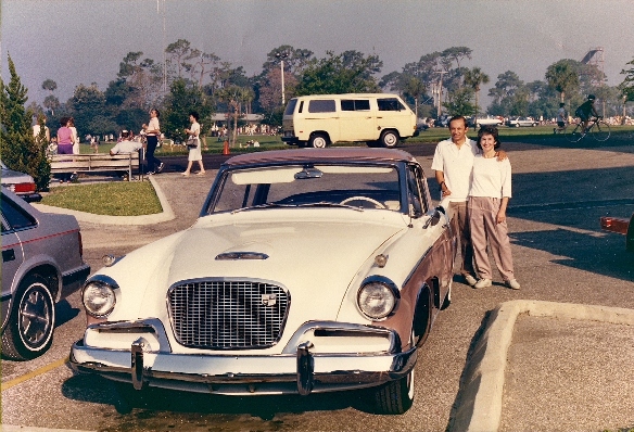 Frank
                  & Anita's 1956 Golden Hawk